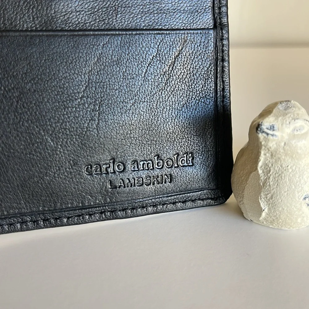 Carlo Amboldi Lambskin Men’s Wallet